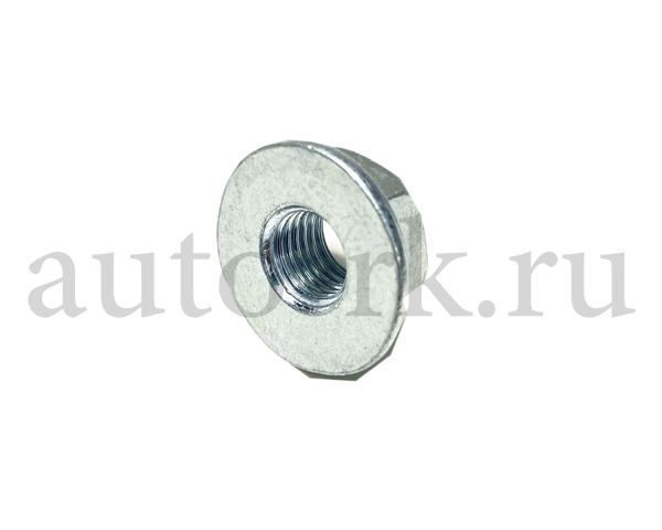 Гайка м10х1,25 с фланцем ролика натяжителя 2123 (БелЗАН)(20шт)