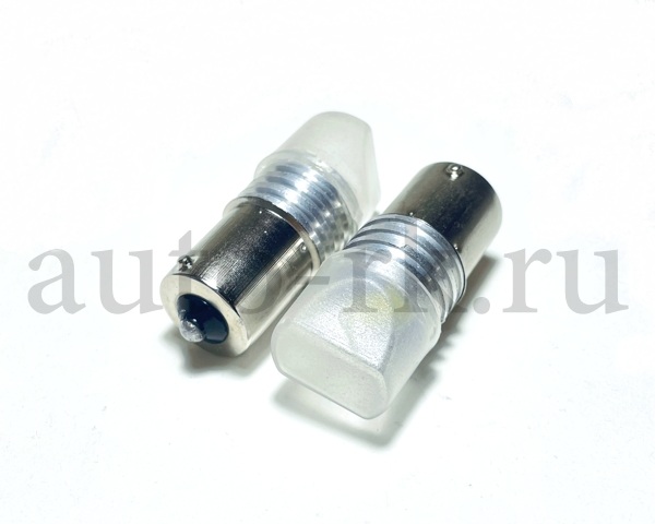 Лампа газовая 1 SMD 1-конт. Большой цоколь 12-24v (белый/страбоскоп)