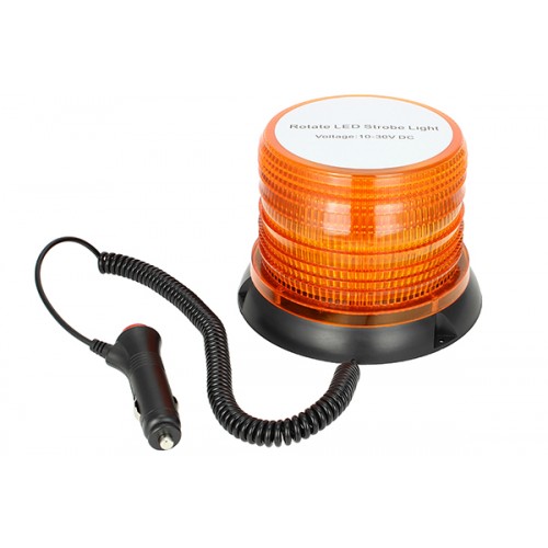 Маяк проблесковый 10-30V 48 Led (светодиодный/магнит/h=105мм,d-117мм)