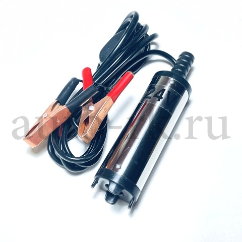Насос для перекачки дизельного топлива 24v (38мм, несъёмный фильтр)