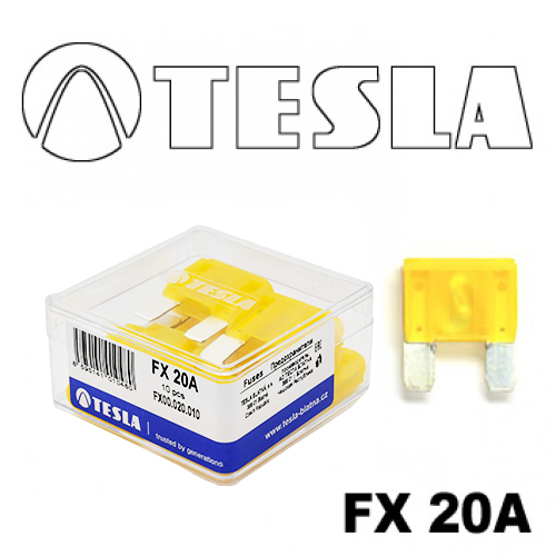 Предохранитель Tesla "вилка-макси" 20А 