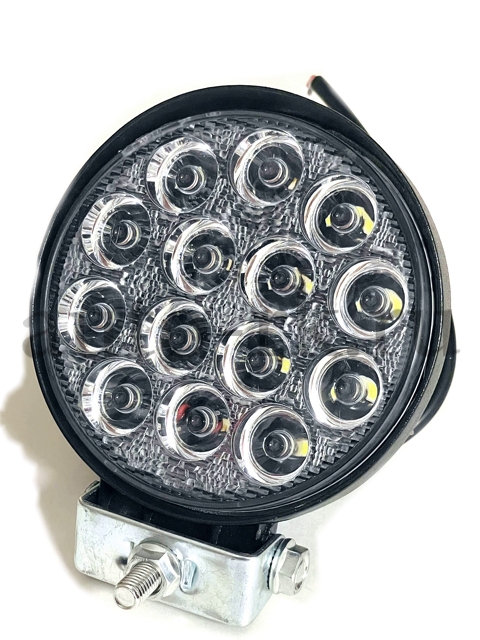 Фара п/т Led 14LED-42W (55mm) (круглая)(PR-0256)
