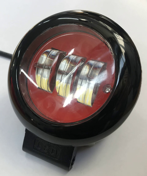 Фара п/т Led R3-30W Red (PR-0706)