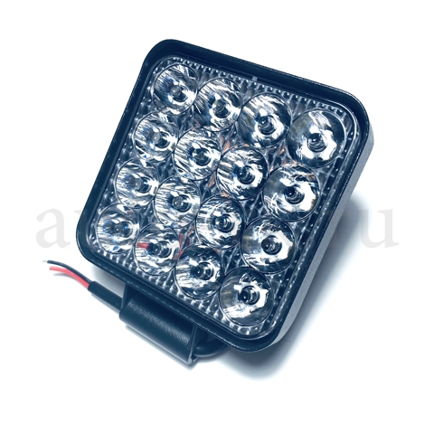 Фара п/т Led 16LED-48W MINI (20mm)(квадратная)(PR-1082)