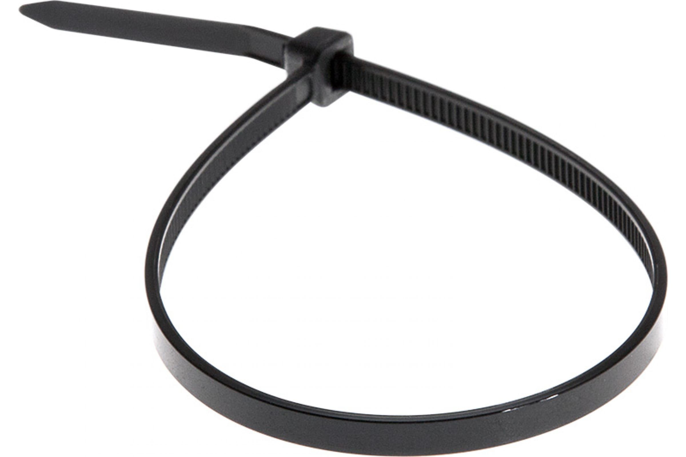 Хомут (стяжка) "Fortisflex NORD" 5х400 (чёрный)(-40..+60С)(100шт)