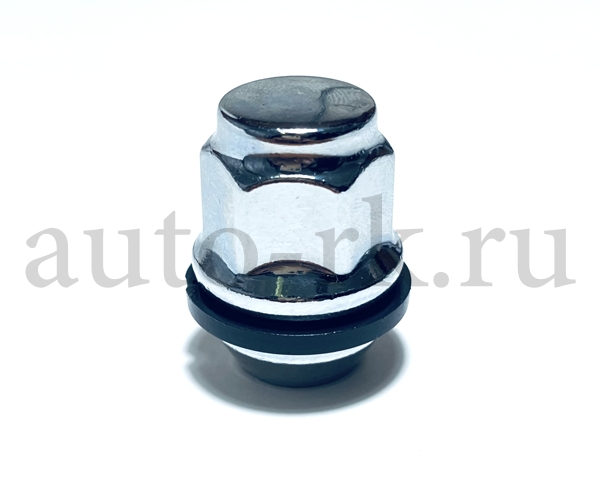 Гайка колеса М12х1.50 h=35мм, Hyundai, закрытая, с шайбой, ключ 21, конус (20шт)