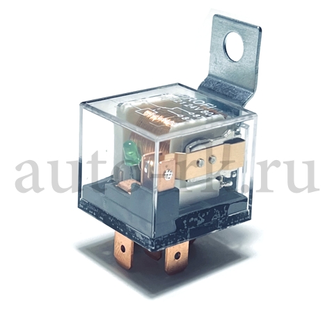 Реле с индикацией 4 контакта 12V  40А
